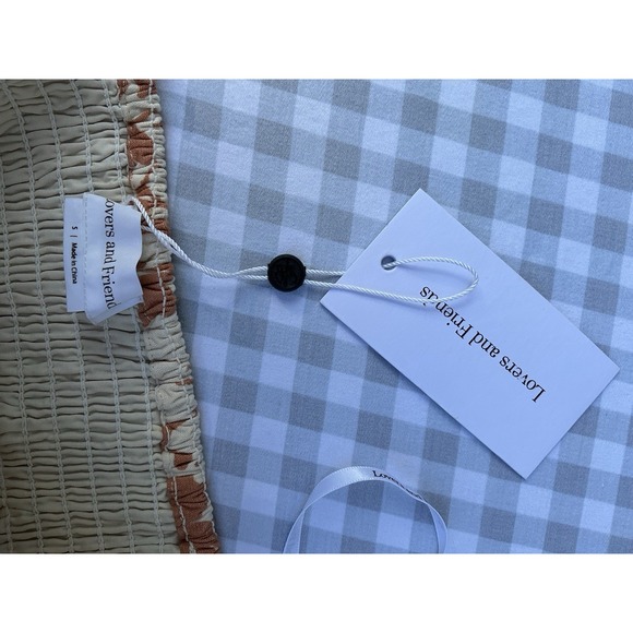 NWT Revolve Lover Friends Women's Tube Top Ruched Floral Size Small - Picture 3 of 3